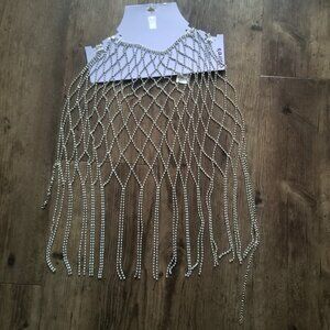 Claire's Bodice Body Diamante Necklace